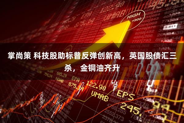 掌尚策 科技股助标普反弹创新高，英国股债汇三杀，金铜油齐升